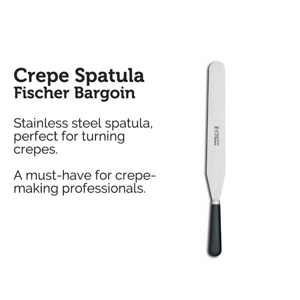 Sephra Stainless Steel Spatula Palette Knife for a Commercial Crepe Maker