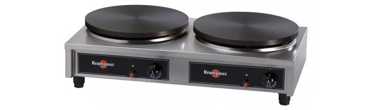 single or double gas crepe maker