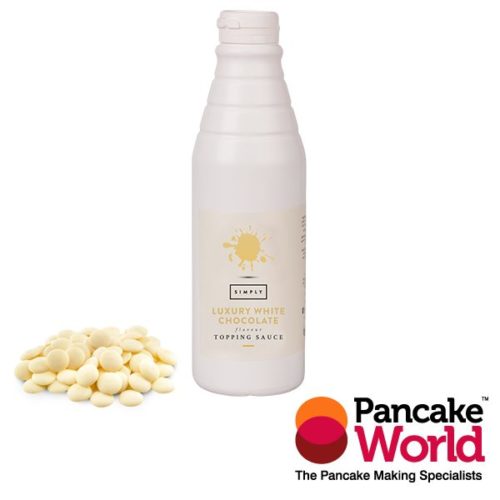 Simply Topping Sauce Luxury White Chocolate 1kg
