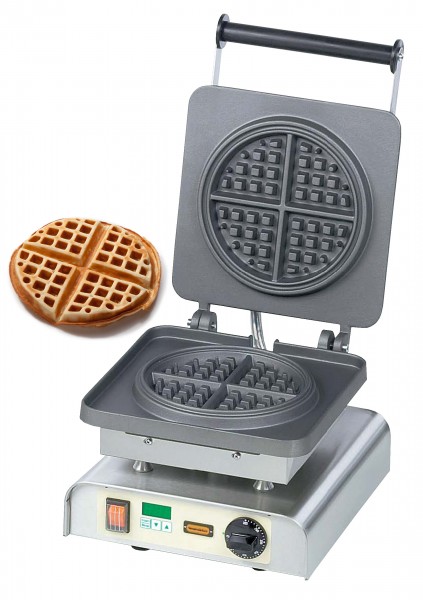 Waring Commercial Heavy-Duty Mini-Belgian Waffle Maker - 120V, 1200 Watts  WMB400X - The Home Depot
