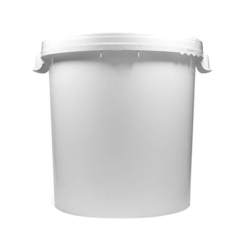 Bucket with Side Grips and Lid 30L