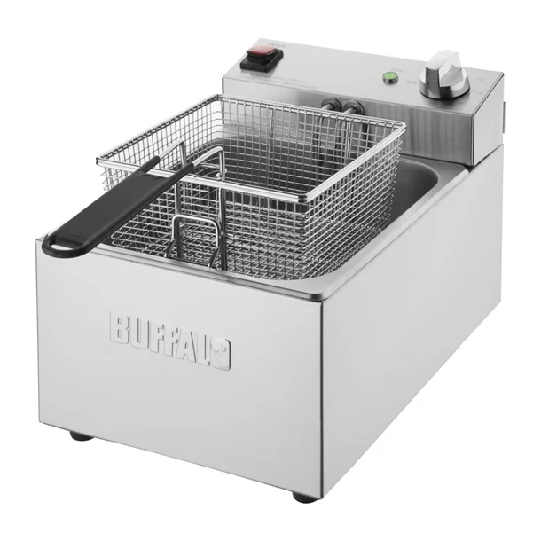 Buffalo Single Tank Single Basket 5 L Countertop Fryer 2.8kW
