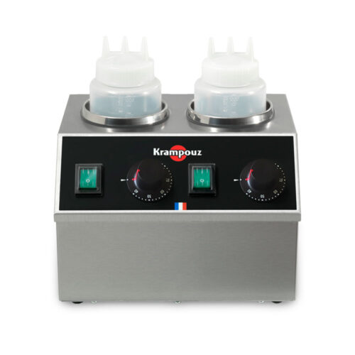 Krampouz Chocolate Sauce 2 Bottle Warmer