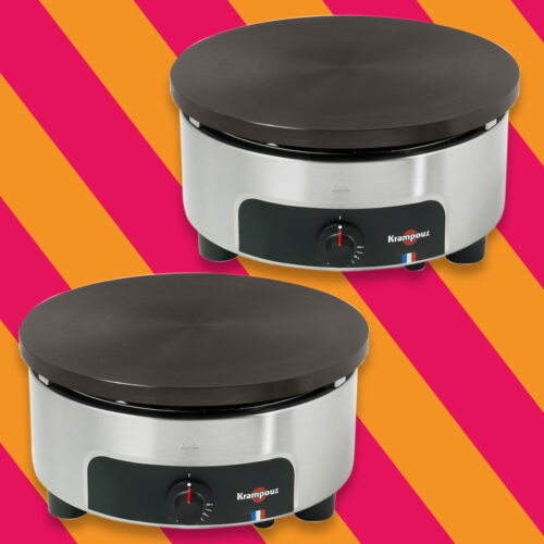 Krampouz 2 x 400mm Standard Gas Crepe Maker Starter Kit