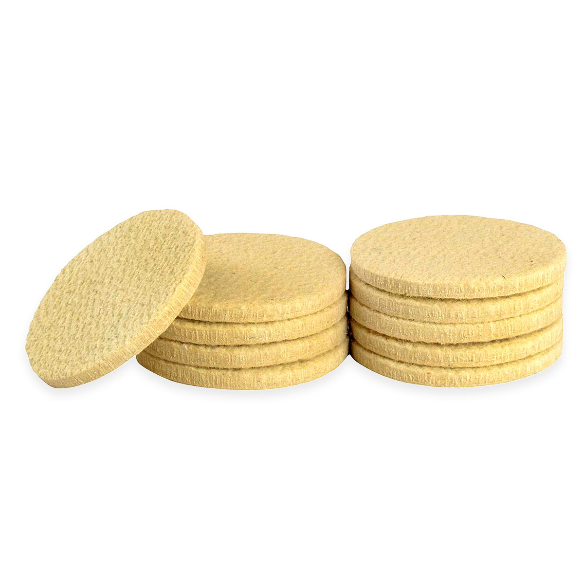 Round Griddle Greaser Replacement Felt Pads