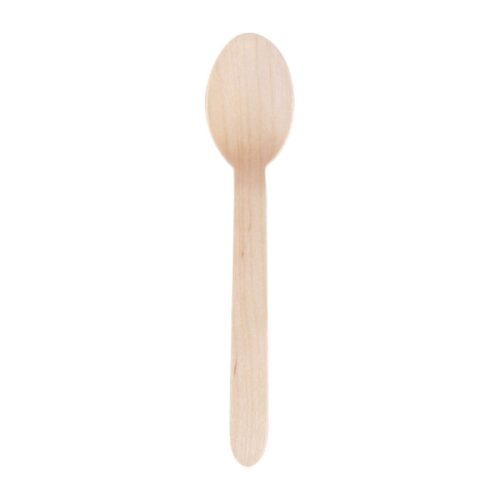 Disposable Wooden Spoons x 100