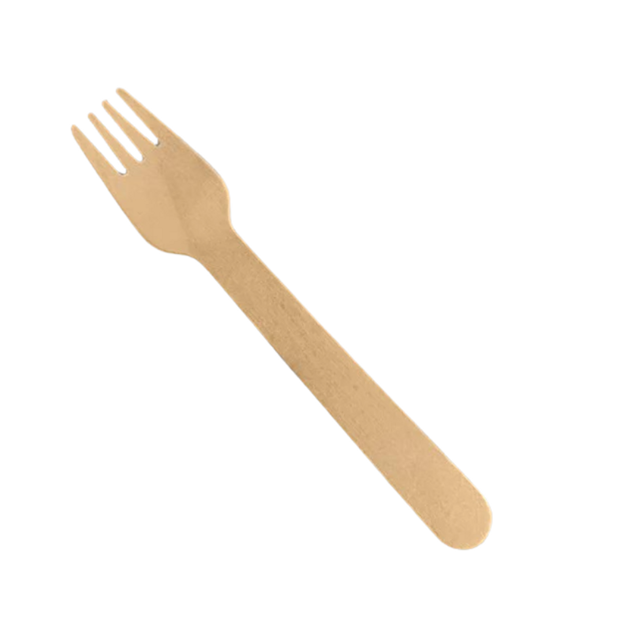 Disposable Wooden Forks x 100