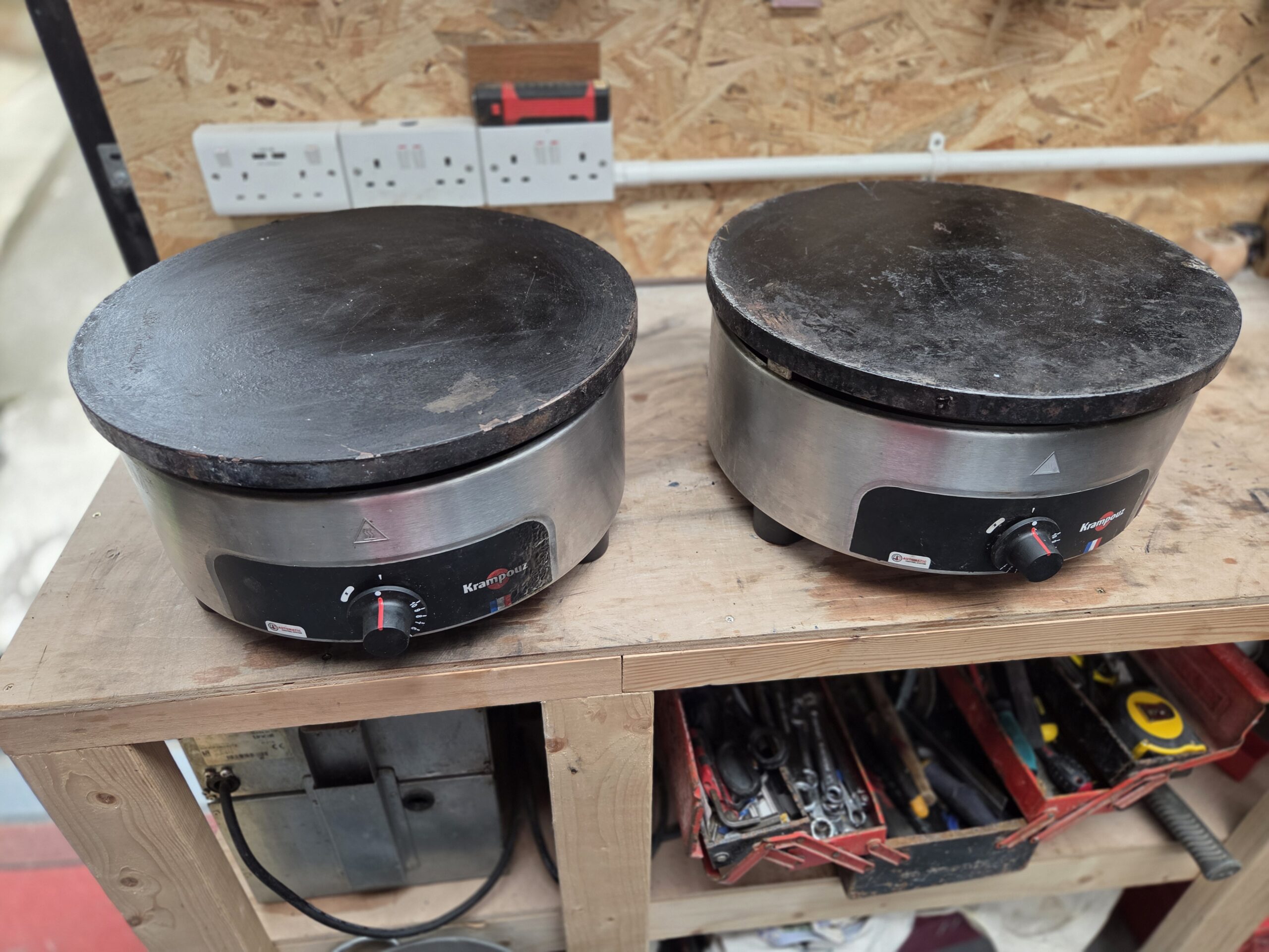 Secondhand Krampouz 400mm Comfort Gas Crepe Maker